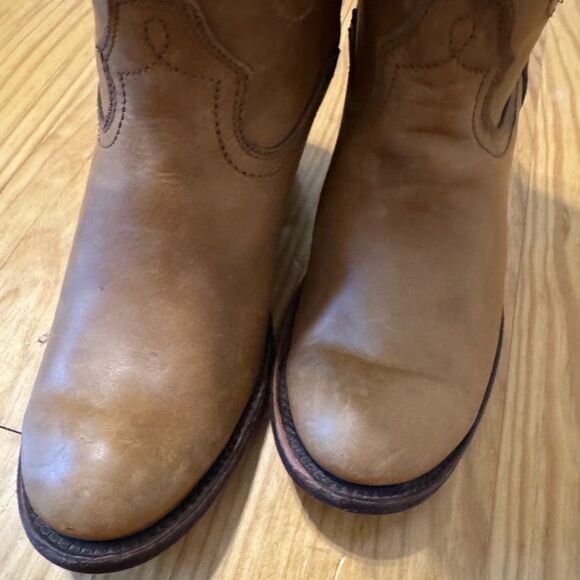 Corral Vintage Embroidery Leather Round Toe Western Boots C1971 SZ 6 M (64781) - Picture 5 of 13